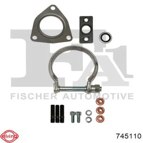 Vedante de turbina, kit de montagem Elring 745110 preço, a partir de 14,90 USD