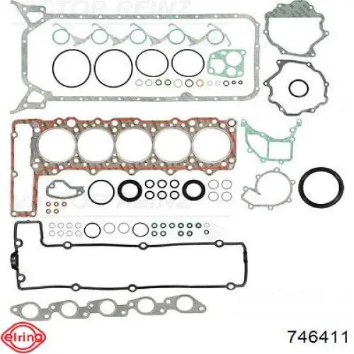 746411 Elring Kit de vedantes de motor completo