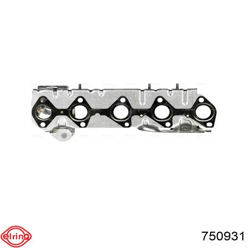 Vedante de tubo coletor de escape 9800943180 Peugeot/Citroen