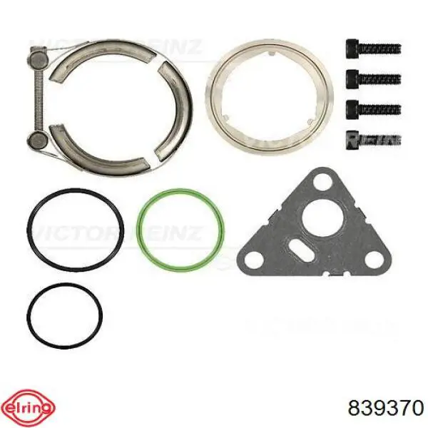 Anel de vedação (vedante) de cano derivado de intercooler Elring 839370 preço, a partir de 7,05 USD