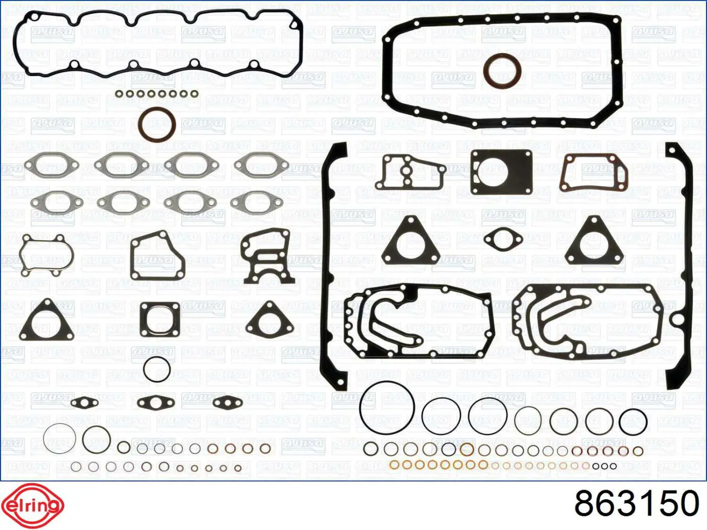 863150 Elring Kit de vedantes de motor completo