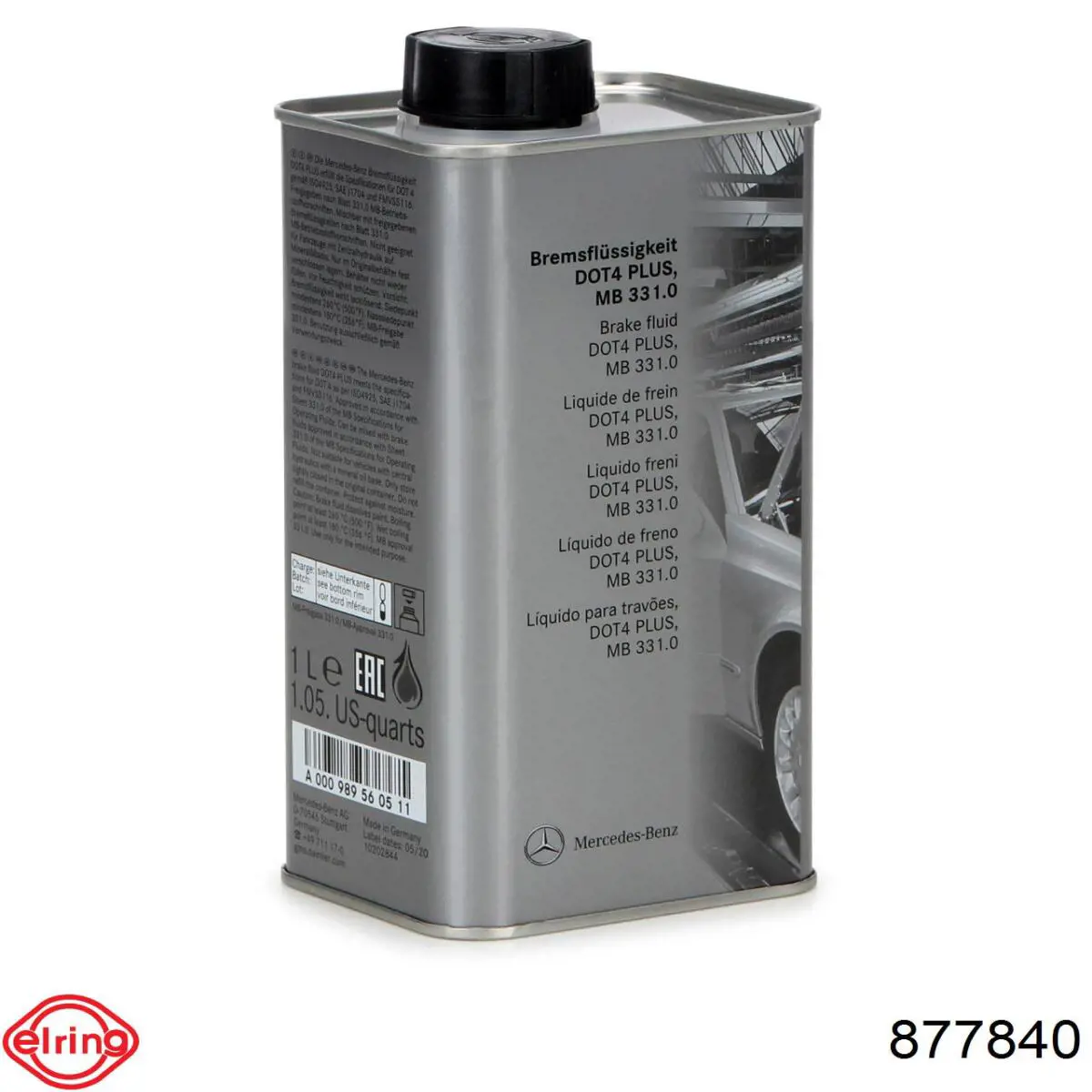 Tampão de panela de motor Elring 877840 preço, a partir de 1,56 USD