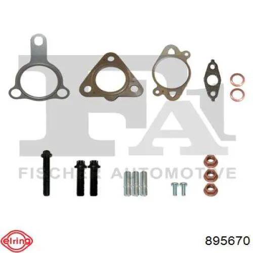 Compre 895670 Elring Vedante de turbina, kit de montagem