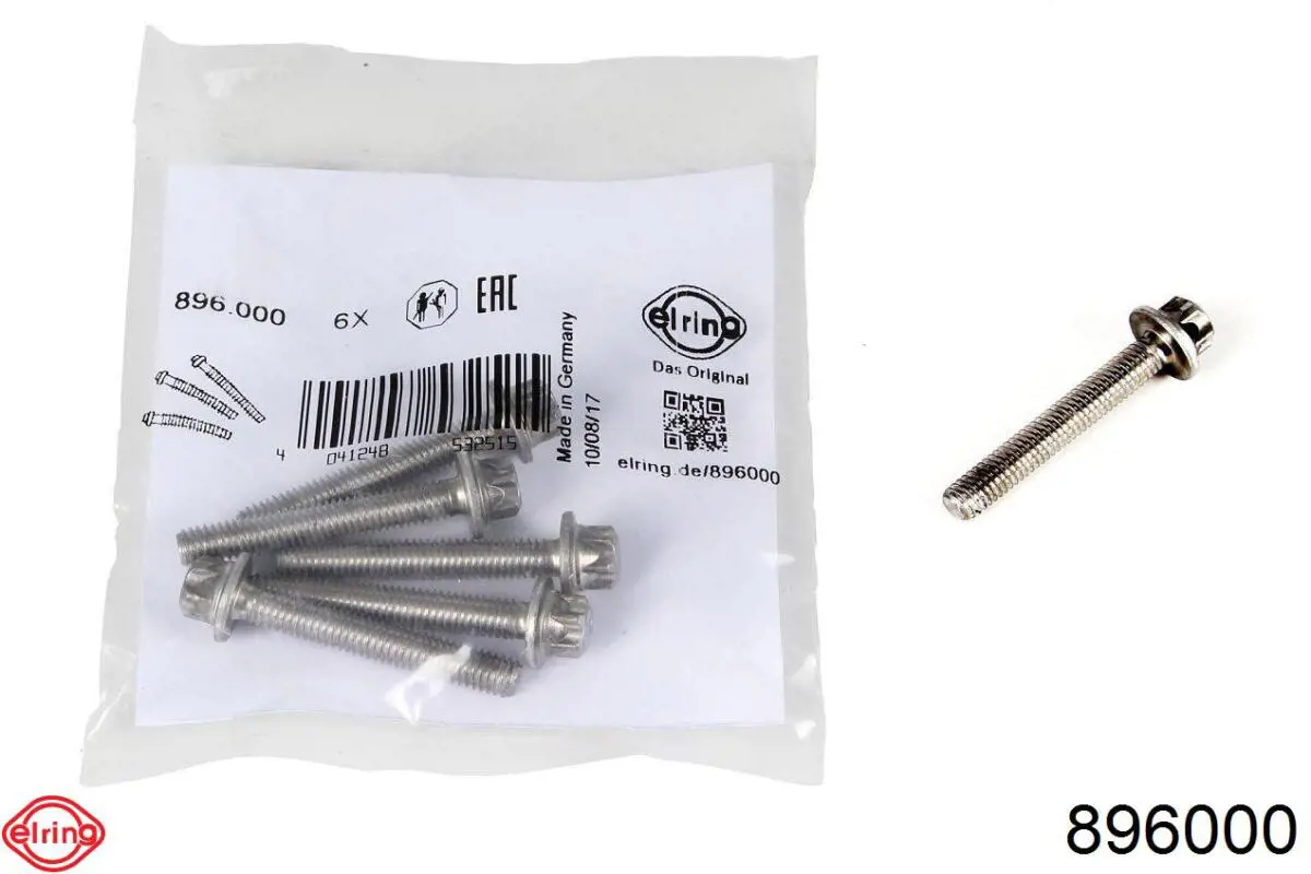 Parafuso (porca) de fixação Elring 896000 preço, a partir de 2,62 USD
