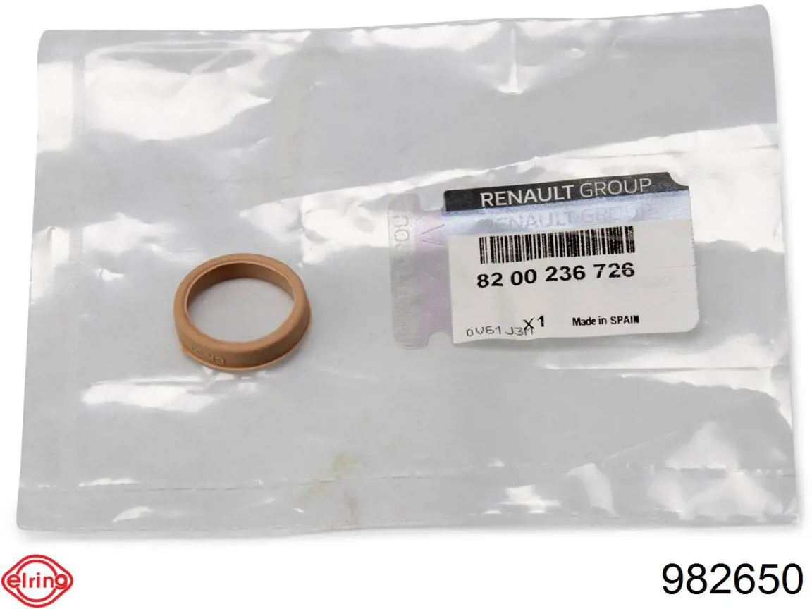 Vedante de tubo coletor de admissão Elring 982650 preço, a partir de 7,44 USD