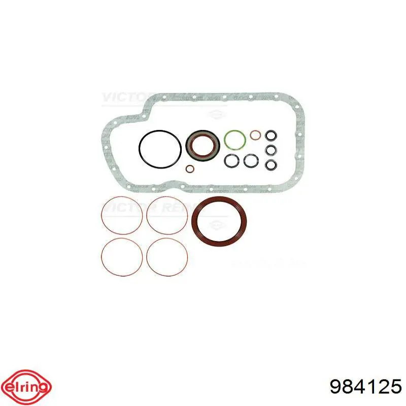 Kit inferior de vedantes de motor Elring 984125 preço, a partir de 58,58 USD