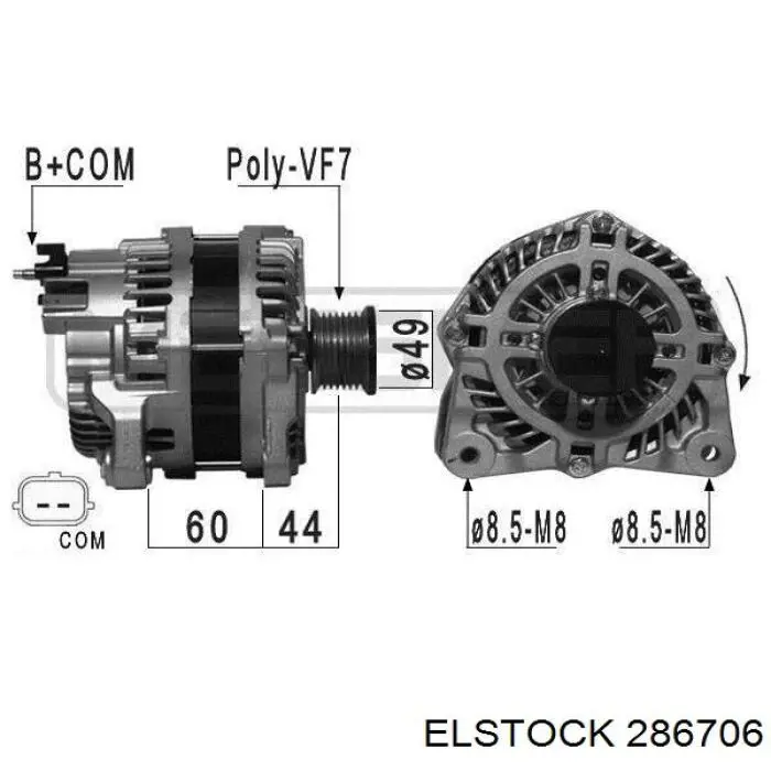 Gerador ERA 209010A preço, a partir de 320,29 USD
