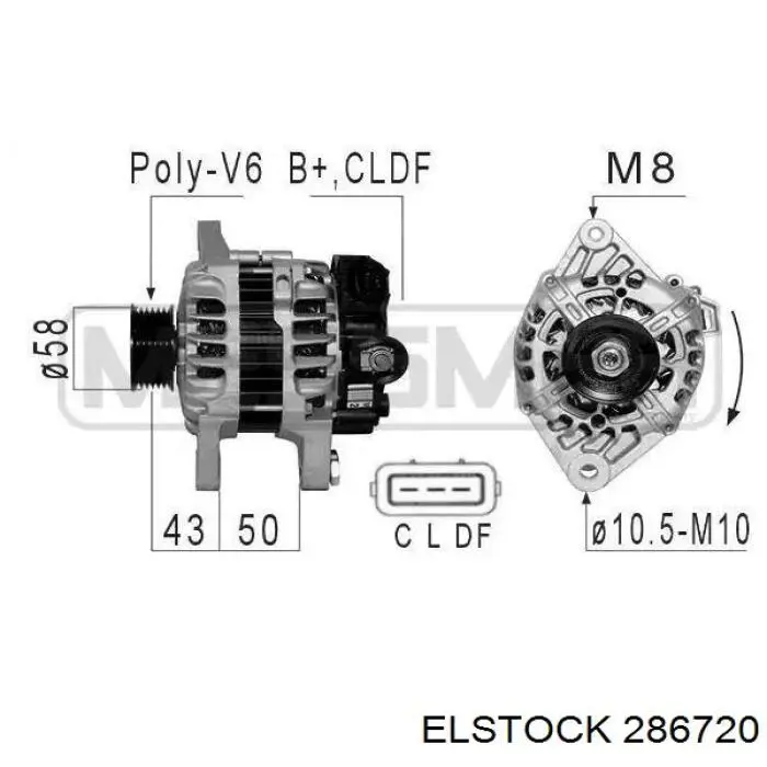 Gerador REMA-PARTS CA2140 preço, a partir de 295,95 USD