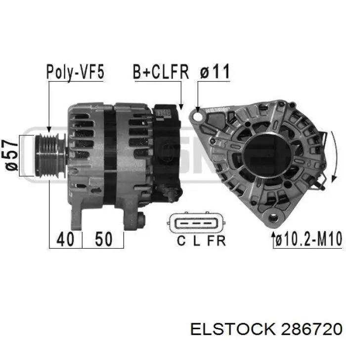 Gerador Hyundai/Kia 2611067 preço, a partir de 107,26 USD