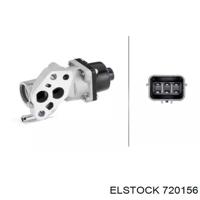 Compre LEV0319 Lucas Válvula EGR de recirculação dos gases