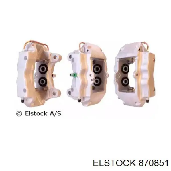 Compre 870851 Elstock Suporte do freio traseiro direito