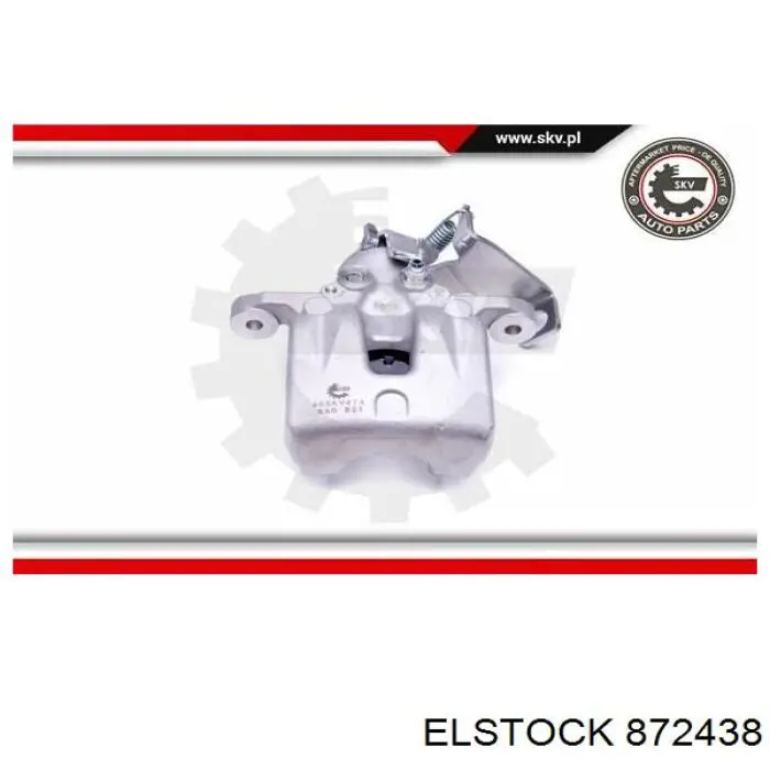 58311A6A30 Hyundai/Kia Suporte do freio traseiro direito