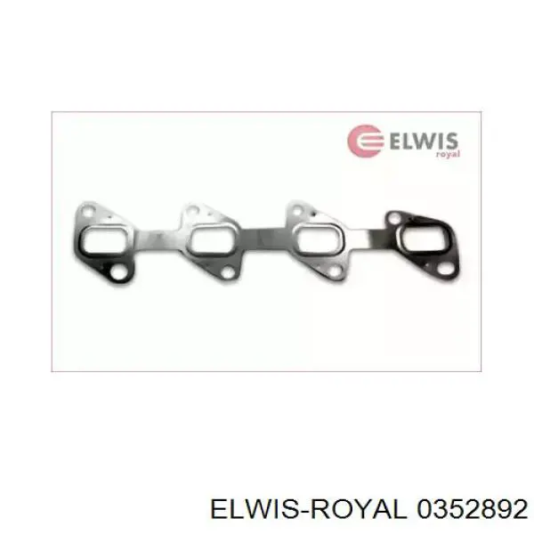 0352892 Elwis Royal Vedante de tubo coletor de escape