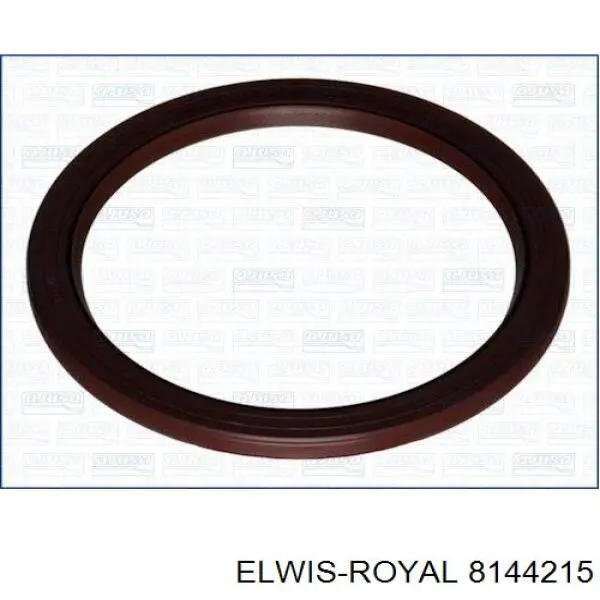 8144215 Elwis Royal Vedação traseira de cambota de motor