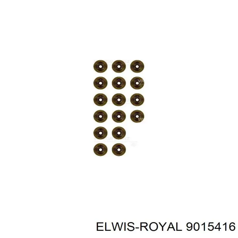 Vedação de válvula (coletor de óleo), admissão/escape, kit para um motor Elwis Royal 9015416 preço, a partir de 31,73 USD
