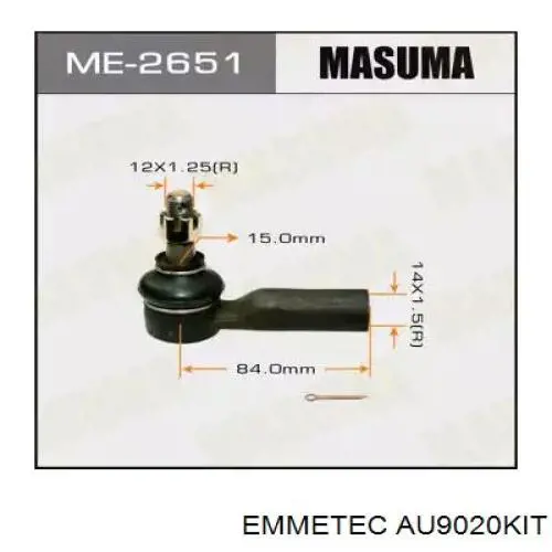 Kit de reparação da cremalheira da direção (do mecanismo), (kit de vedantes) Audi A6 C4 4A5