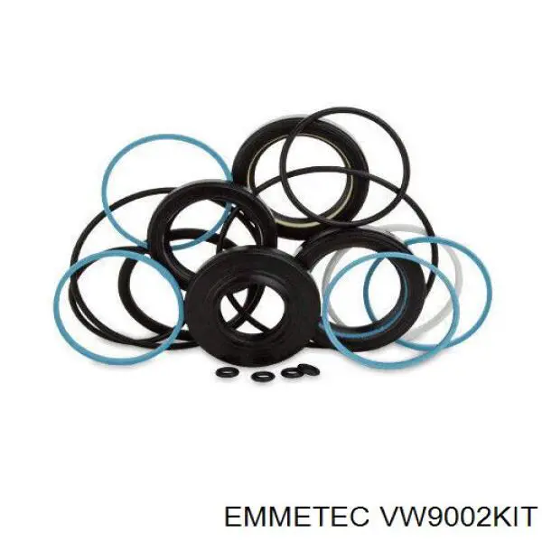 Kit de reparação da cremalheira da direção (do mecanismo), (kit de vedantes) para Volkswagen Passat B3, B4 3A5, 351, 315