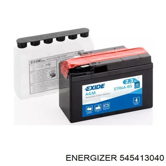 545413040 Energizer Bateria recarregável (PILHA)