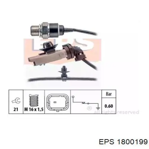 Compre 12641 FAE Sensor de pressão de óleo