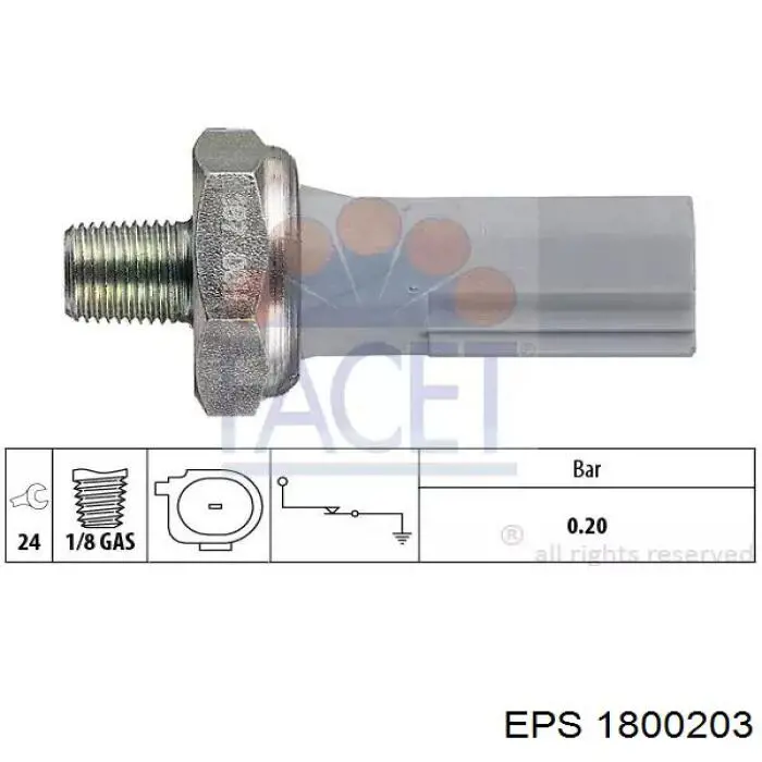 Sensor de pressão de óleo FAE 12642 preço, a partir de 10,98 USD