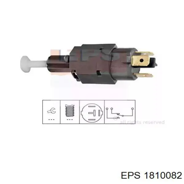 Sensor de ativação do sinal de parada EPS 1810082 preço, a partir de 16,82 USD
