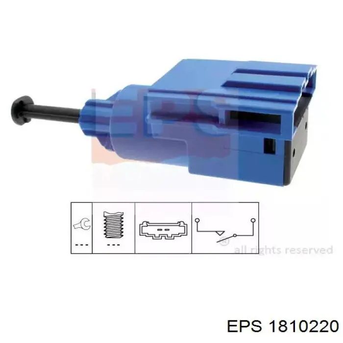1810220 EPS Sensor de ativação de embraiagem