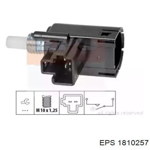 1810257 EPS Sensor de ativação de embraiagem