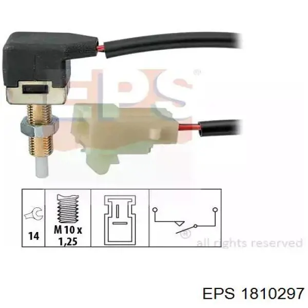 Sensor de ativação de embraiagem EPS 1810297 preço, a partir de 20,89 USD
