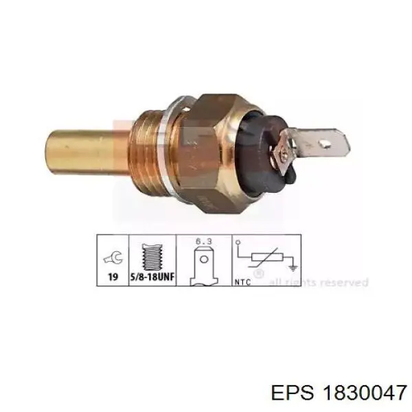 Sensor de temperatura do fluido de esfriamento QUINTON HAZELL XTT13 preço, a partir de 10,62 USD