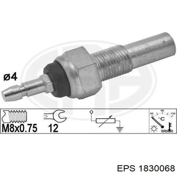 Compre 1830068 EPS Sensor de temperatura do fluido de esfriamento