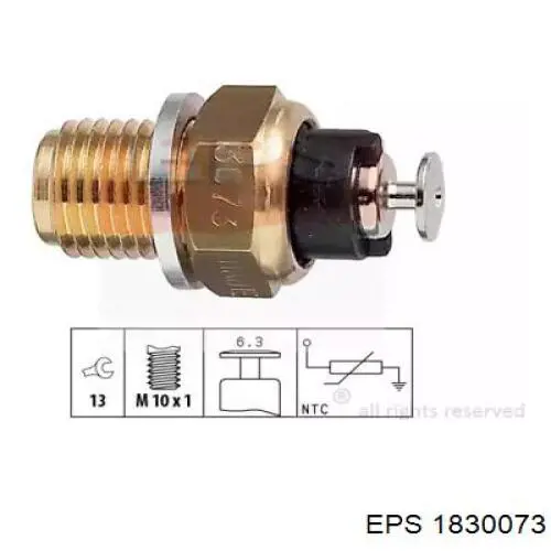 Compre 1830073 EPS Sensor de temperatura do fluido de esfriamento