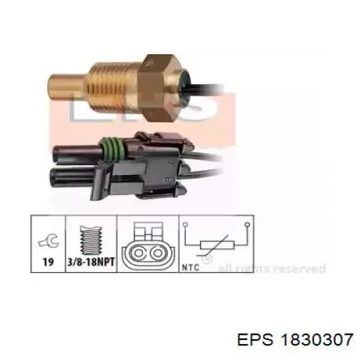 Sensor de temperatura do fluido de esfriamento Renault (RVI) 8933002383 preço, a partir de 28,70 USD