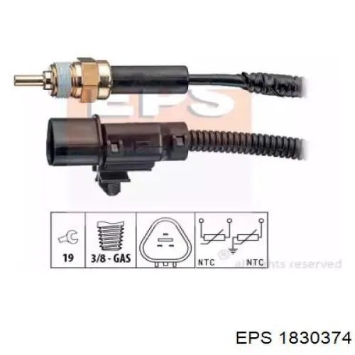 Compre 3922027500 Hyundai/Kia Sensor de temperatura do fluido de esfriamento