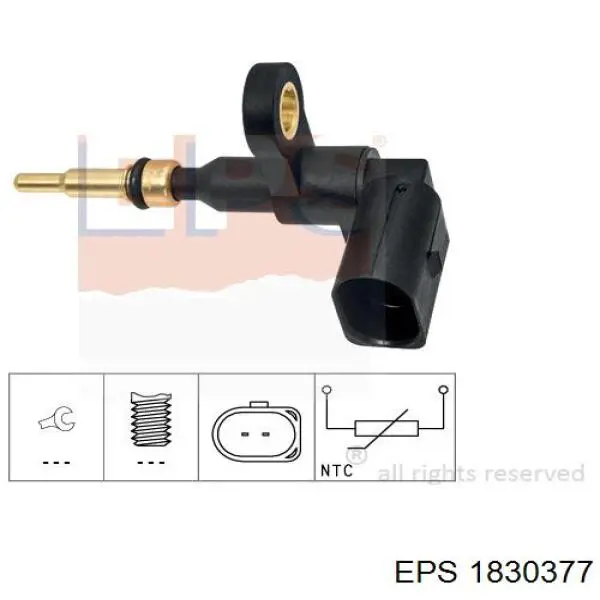 Compre A4126113 Bogap Sensor de temperatura do fluido de esfriamento