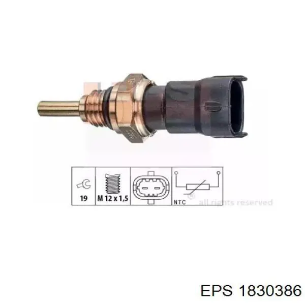 Compre 33684 FAE Sensor de temperatura do fluido de esfriamento