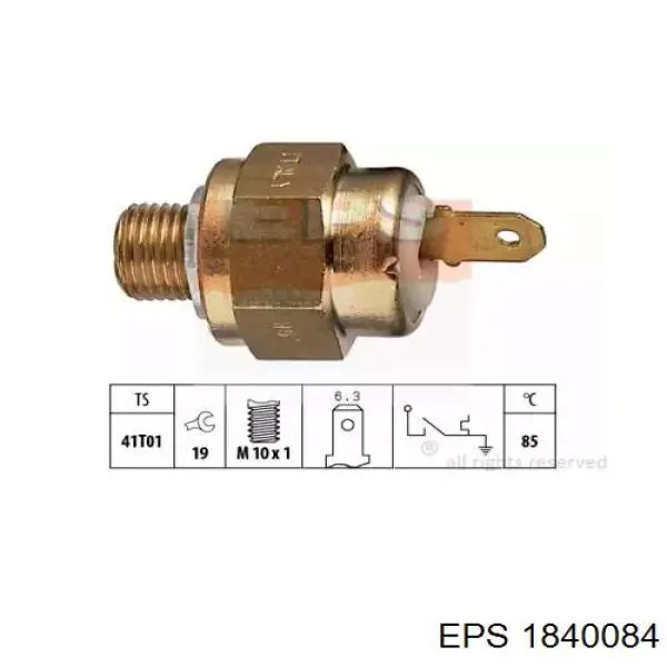 Compre 35525 FAE Sensor de temperatura do fluido de esfriamento