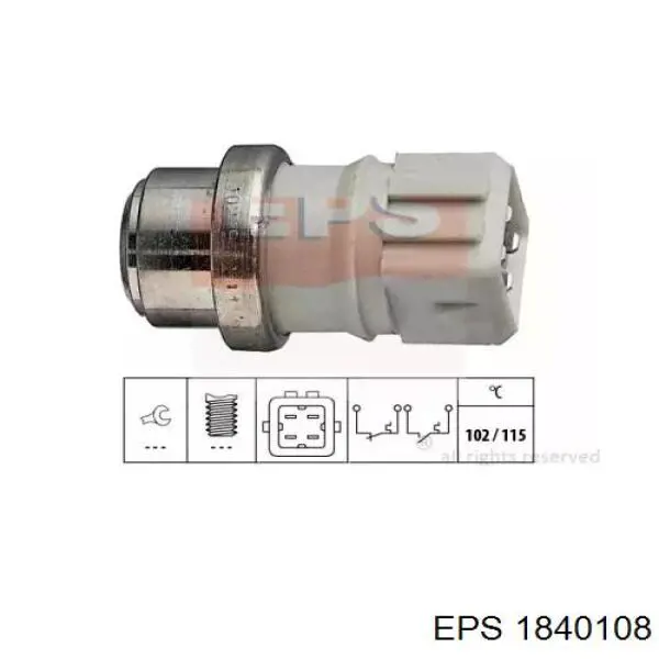 Sensor de temperatura do fluido de esfriamento FAE 35585 preço, a partir de 13,66 USD