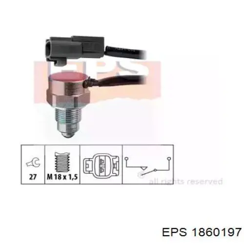 Compre 2475062JE0000 Suzuki Sensor de ativação das luzes de marcha à ré