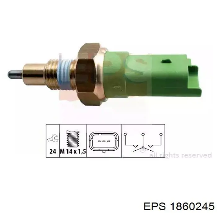 Sensor de ativação das luzes de marcha à ré EPS 1860245 preço, a partir de 17,89 USD