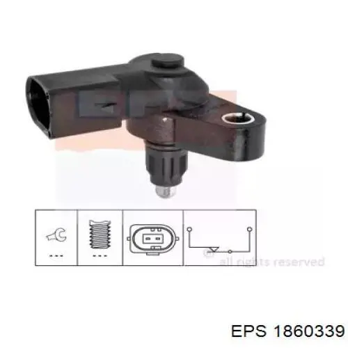 Compre 0B7919827 VAG Sensor de ativação das luzes de marcha à ré