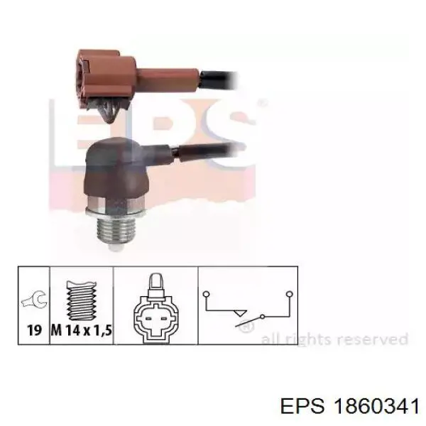 Sensor de ativação das luzes de marcha à ré Febi 109254 preço, a partir de 28,06 USD