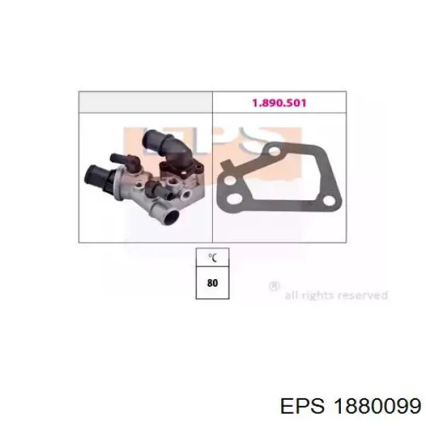 Caixa do termostato EPS 1880099 preço, a partir de 60,74 USD