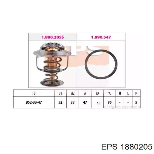 9091603153 Toyota Termostato