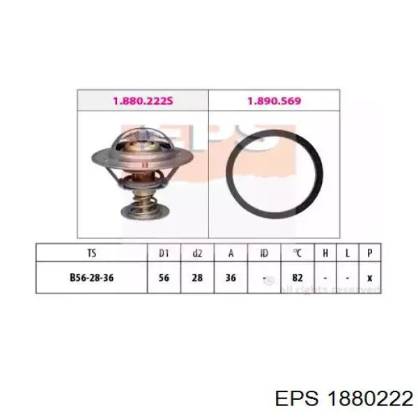 Termostato EPS 1880222 preço, a partir de 11,02 USD