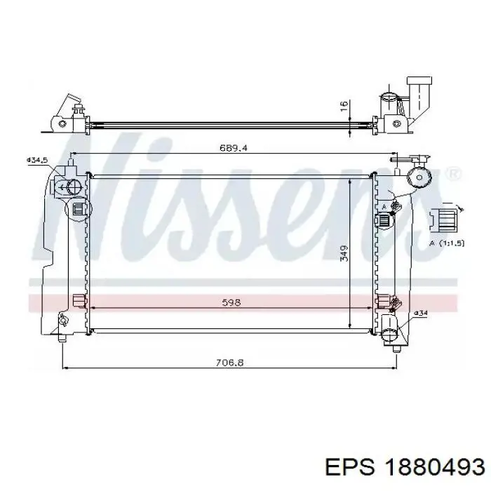 Termostato EPS 1880493 preço, a partir de 19,65 USD