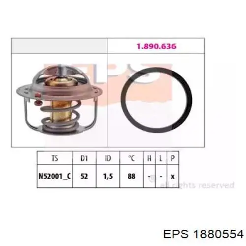 Compre 1880554 EPS Termostato