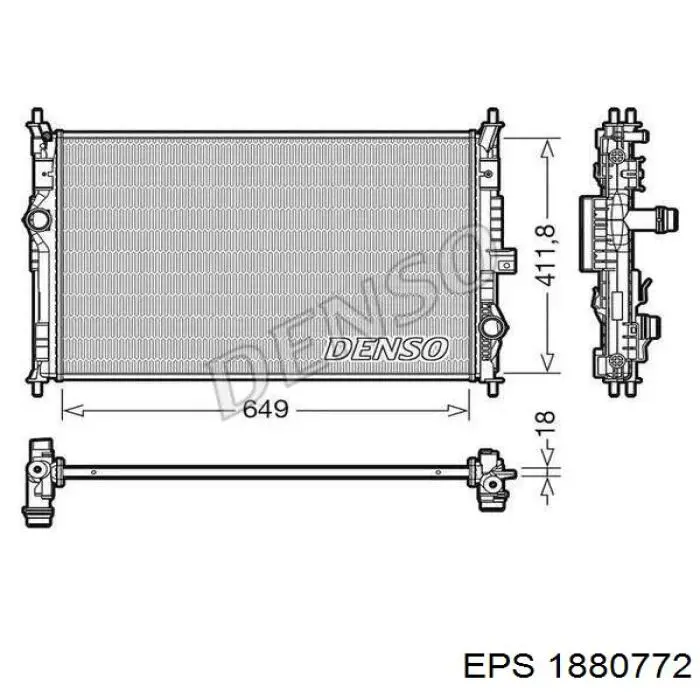 Caixa do termostato EPS 1880772 preço, a partir de 37,05 USD