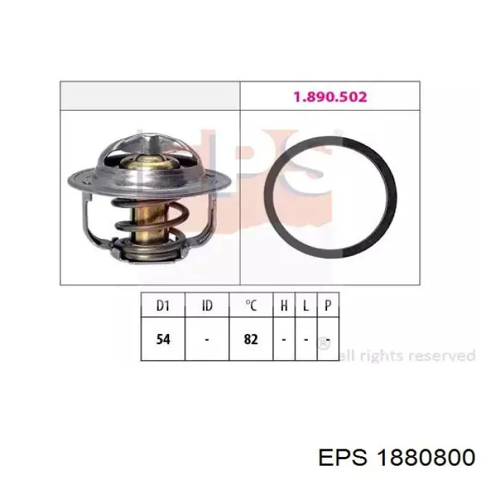 Termostato EPS 1880800 preço, a partir de 26,49 USD