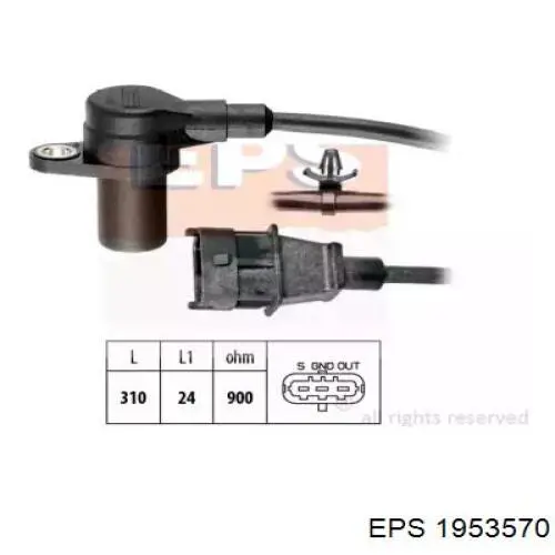 Compre 391802A500 Hyundai/Kia Sensor de posição (de revoluções) de cambota
