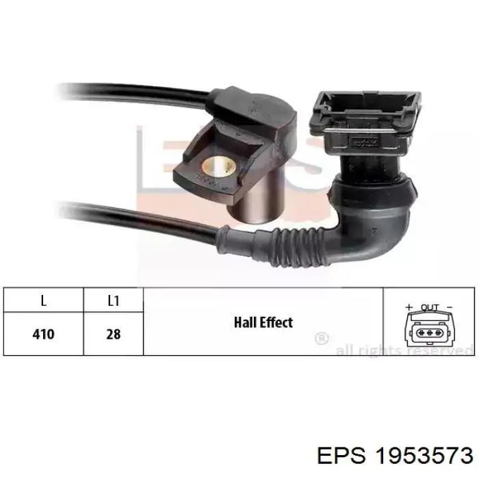 Sensor de posição da árvore distribuidora EPS 1953573 preço, a partir de 25,93 USD
